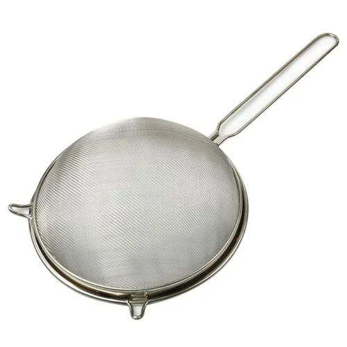 Sito nierdzewne z rączką i uchwytami