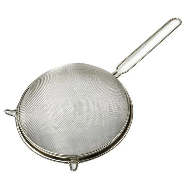 Sito nierdzewne z rączką i uchwytami