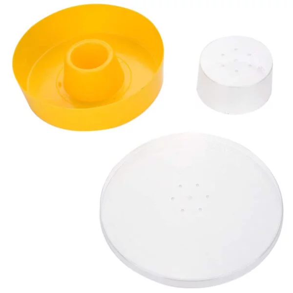 Podkarmiaczka powałkowa 1L okrągła pomarańczowa