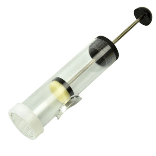 Aparat tłoczkowy do znakowania matek, plastikowy, czarny