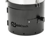 Topiarka do wosku okrągła z prasą palenisko - obrazek 5