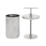 Topiarka do wosku okrągła z prasą palenisko - obrazek 6