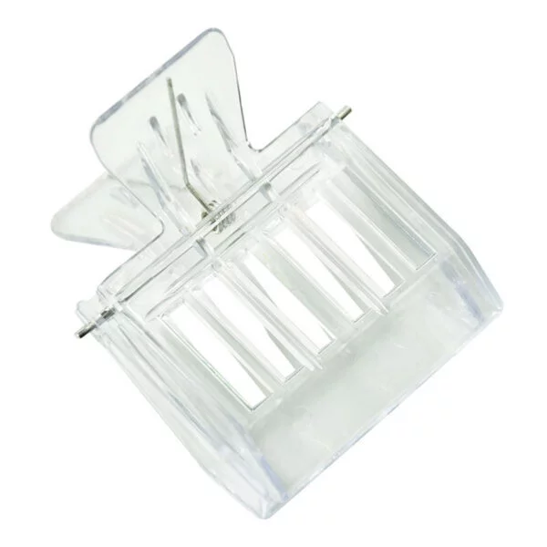 Chwytacz do matek pszczelich – przezroczysty klips