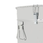 Odstojnik na miód 150L nierdzewny z uchwytami - PREMIUM - obrazek 2