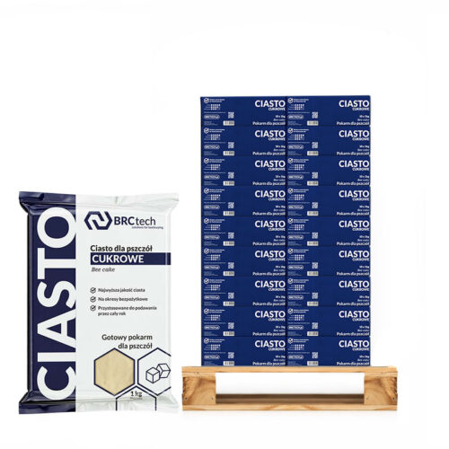 Ciasto dla pszczół cukrowe 1kg x 180szt.