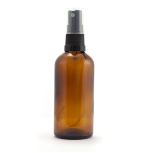 Buteleczka szklana brązowa z atomizerem 30 / 50 / 100 ml